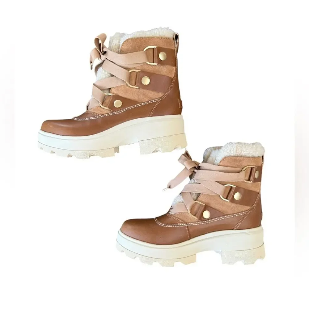 Sorel Joan Frwd Cozy Brown Waterproof Boots – Sz 9.5